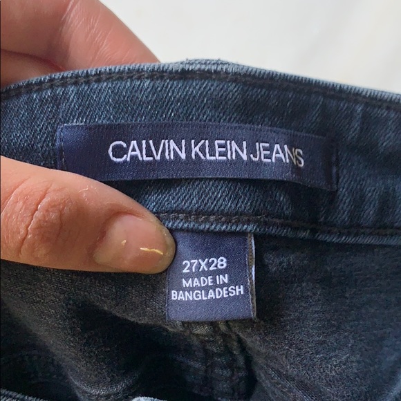 Calvin Klein High Rise Skinny Jean - Picture 4 of 5
